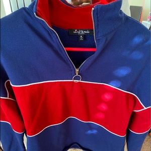 full-length zip sweater